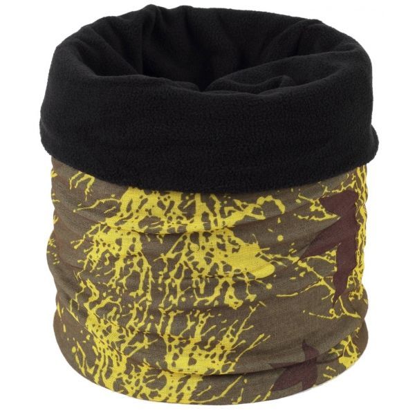 Finmark Finmark MULTIFUNKČNÍ ŠÁTEK S FLÍSEM Кърпа за глава, khaki, размер