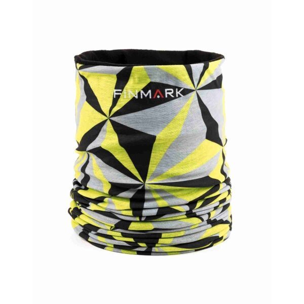 Finmark Finmark Multifunkční šátek s flísem Мултифункционална кърпа/шал, черно, размер