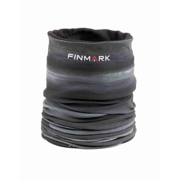 Finmark Finmark Multifunkční šátek s flísem Мултифункционална кърпа/шал, черно, размер