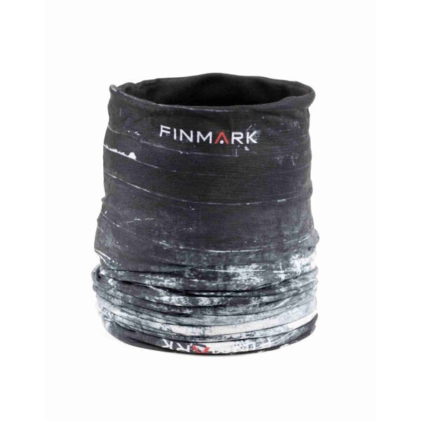 Finmark Finmark Multifunkční šátek s flísem Мултифункционална кърпа/шал, черно, размер