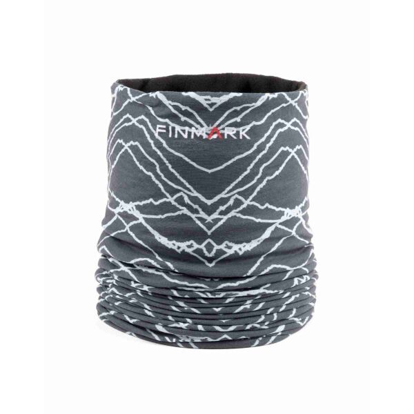 Finmark Finmark Multifunkční šátek s flísem Мултифункционална кърпа/шал, черно, размер