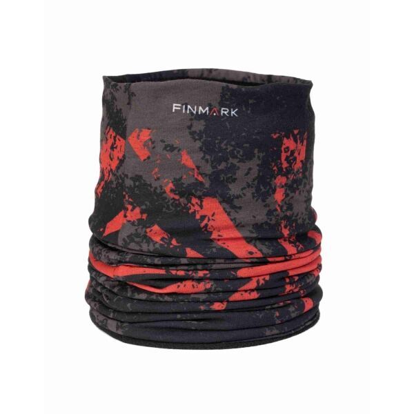 Finmark Finmark Multifunkční šátek s flísem Мултифункционална кърпа/шал, черно, размер