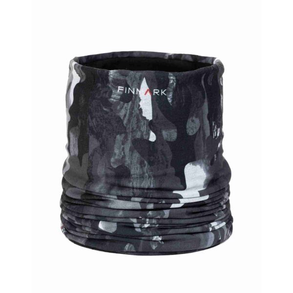 Finmark Finmark Multifunkční šátek s flísem Мултифункционална кърпа/шал, сиво, размер