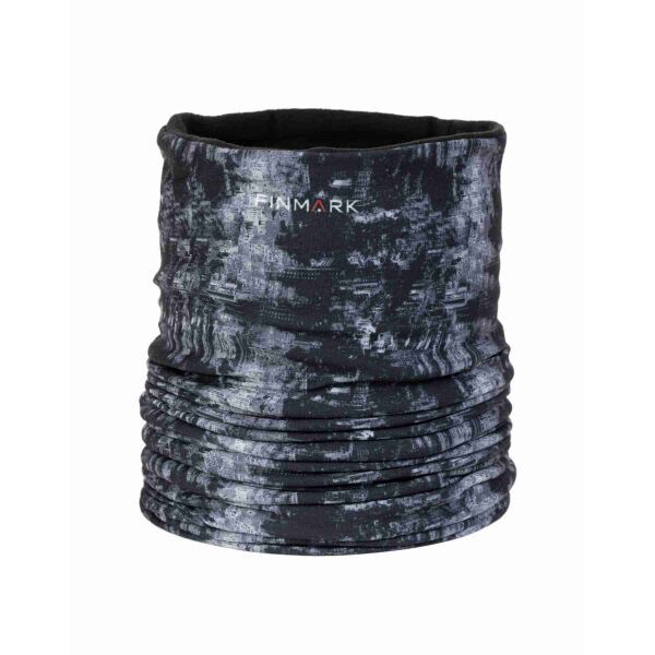Finmark Finmark Multifunkční šátek s flísem Мултифункционална кърпа/шал, тъмносиво, размер