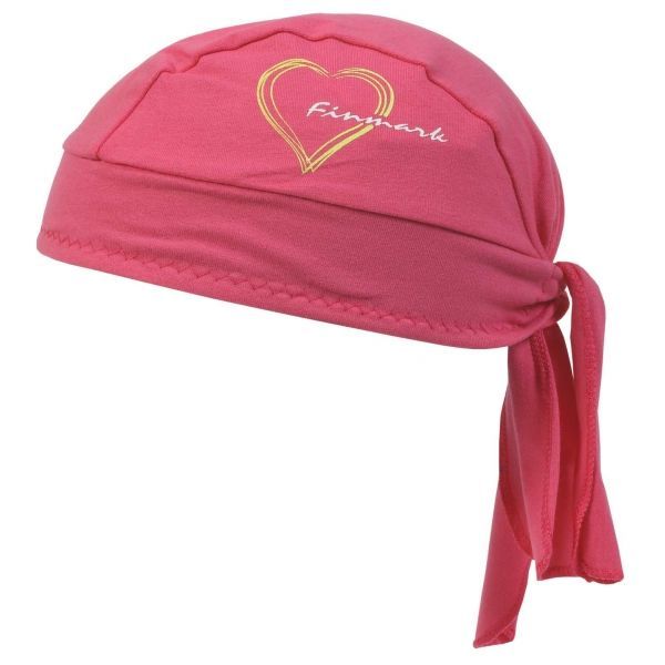 Finmark Finmark ПИРАТСКА КЪРПА Кърпа за глава, розово, размер