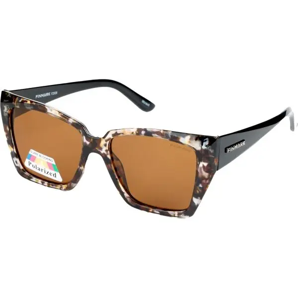 Finmark Finmark POLARIZED SUNGLASSES Модерни очила с поляризиращи  стъкла, кафяво, размер