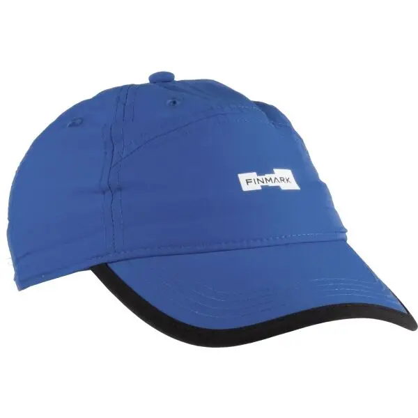 Finmark Finmark SUMMER CAP Детска шапка с козирка, синьо, размер UNI