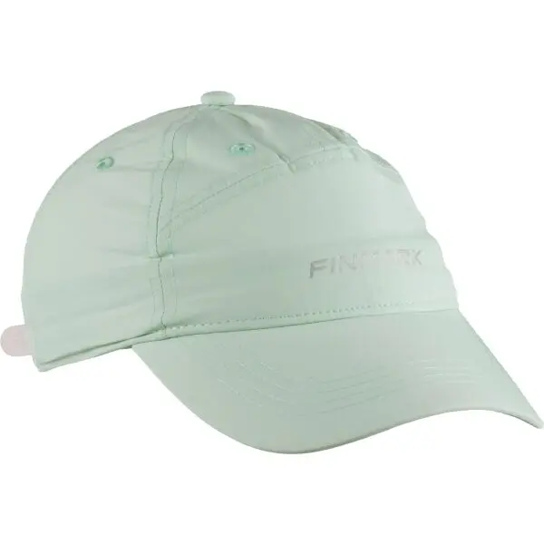 Finmark Finmark SUMMER CAP Детска шапка с козирка, светло-зелено, размер UNI