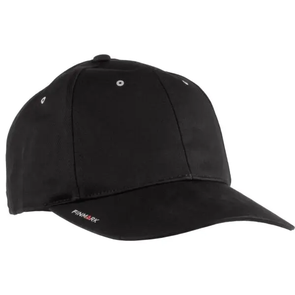 Finmark Finmark SUMMER CAP Шапка с козирка, черно, размер UNI