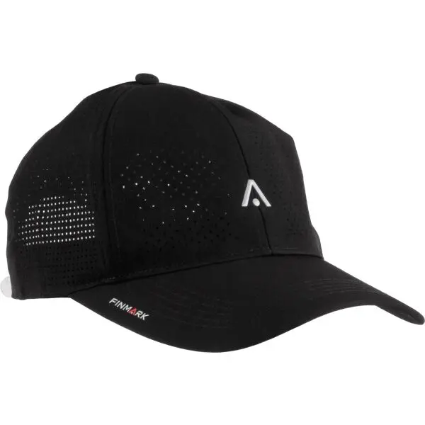 Finmark Finmark SUMMER CAP Шапка с козирка, черно, размер UNI