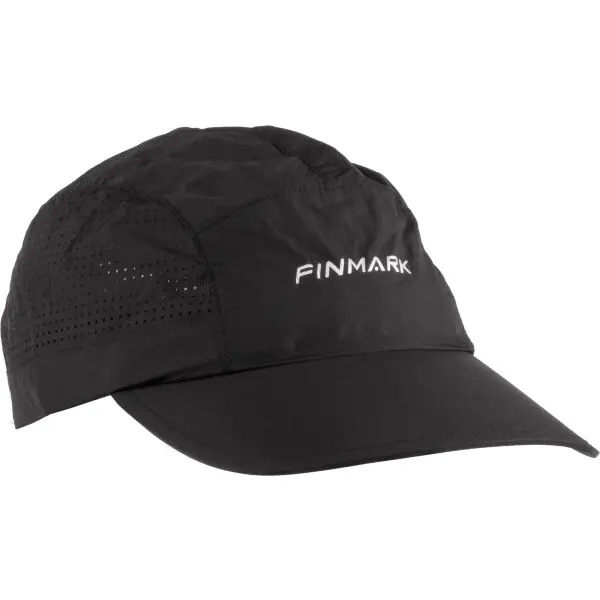 Finmark Finmark SUMMER CAP Шапка с козирка, черно, размер UNI