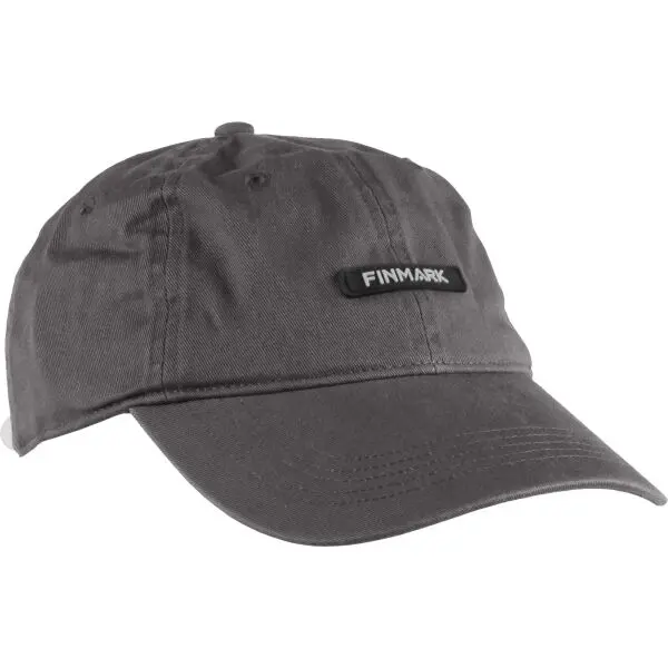 Finmark Finmark SUMMER CAP Шапка с козирка, тъмносиво, размер UNI