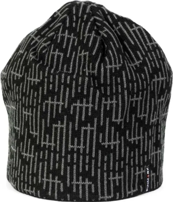 Finmark Finmark WINTER HAT Мъжка плетена шапка, черно, размер UNI