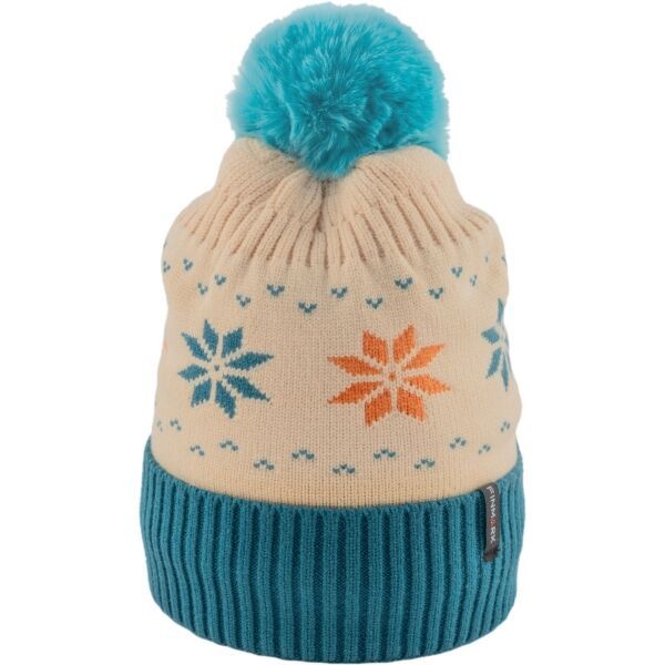 Finmark Finmark WINTER HAT Зимна плетена  шапка, бежово, размер