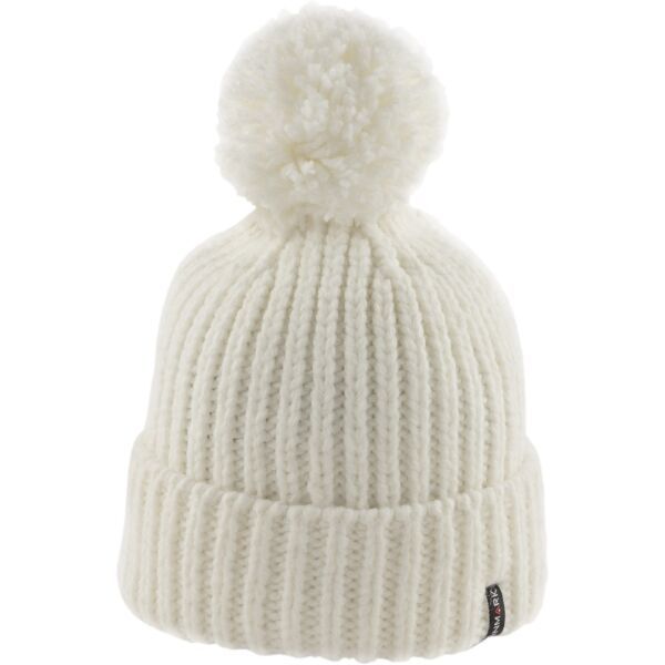 Finmark Finmark WINTER HAT Зимна плетена  шапка, бяло, размер
