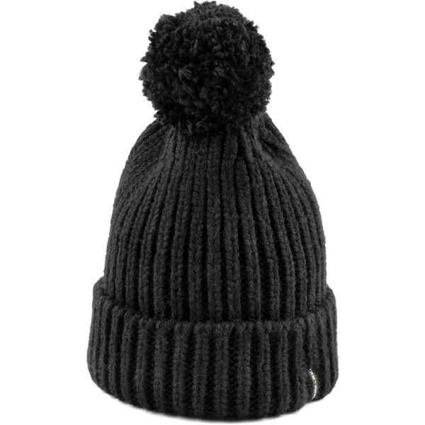 Finmark Finmark WINTER HAT Зимна плетена  шапка, черно, размер