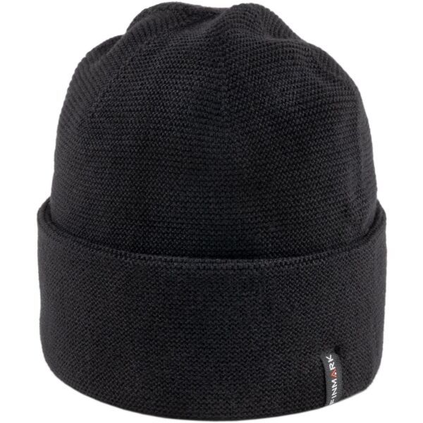 Finmark Finmark WINTER HAT Зимна плетена  шапка, черно, размер