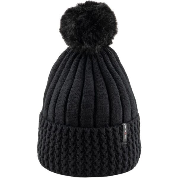 Finmark Finmark WINTER HAT Зимна плетена  шапка, черно, размер