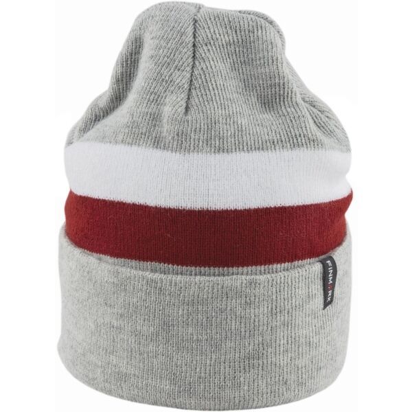 Finmark Finmark WINTER HAT Зимна плетена  шапка, сиво, размер