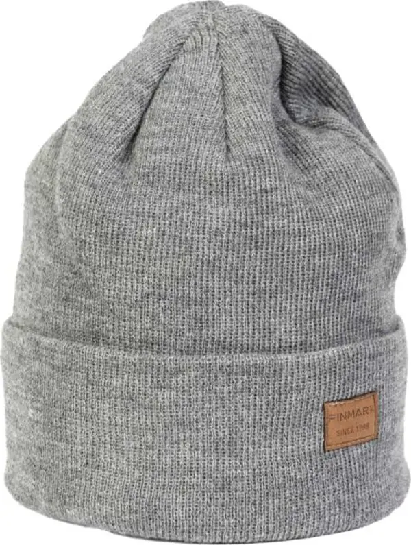 Finmark Finmark WINTER HAT Зимна плетена  шапка, сиво, размер UNI