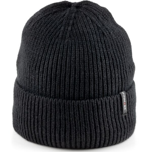 Finmark Finmark WINTER HAT Зимна плетена  шапка, тъмносиво, размер