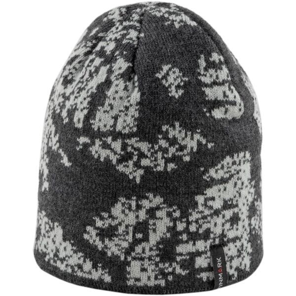 Finmark Finmark WINTER HAT Зимна плетена  шапка, тъмносиво, размер