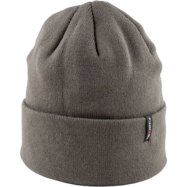 Finmark Finmark WINTER HAT Зимна плетена  шапка, тъмносиво, размер