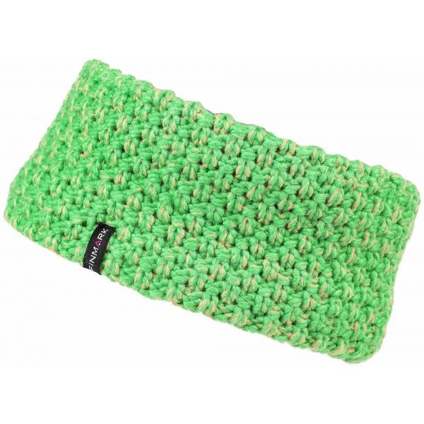 Finmark Finmark ЗИМНА ЛЕНТА ЗА ГЛАВА Зимна лента за глава, зелено, размер
