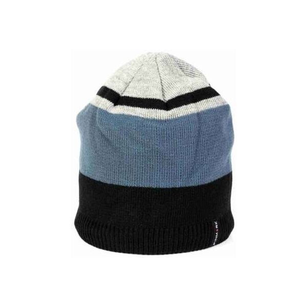 Finmark Finmark zimní čepice Зимна плетена  шапка, синьо, размер