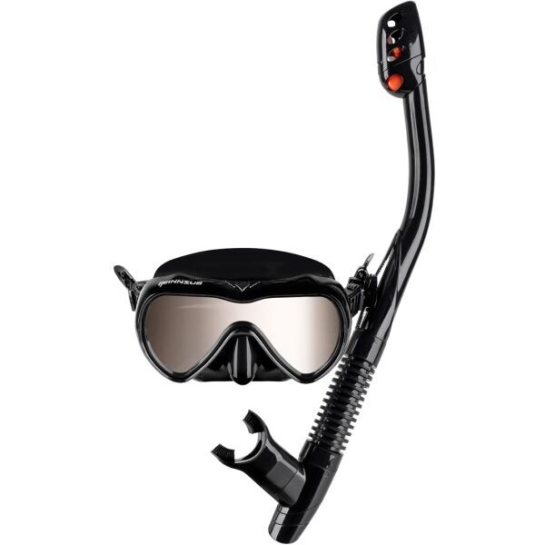 Finnsub Finnsub BRIGHT SET Комплект за гмуркане, черно, размер