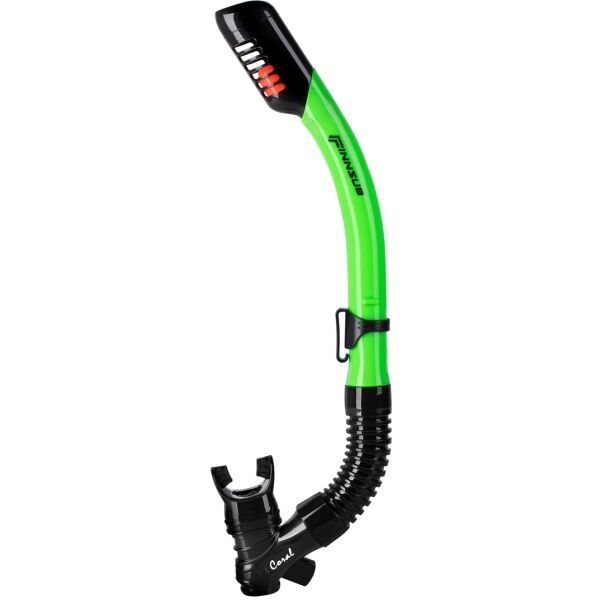 Finnsub Finnsub CORAL SNORKEL Детски шнорхел за гмуркане, светло-зелено, размер