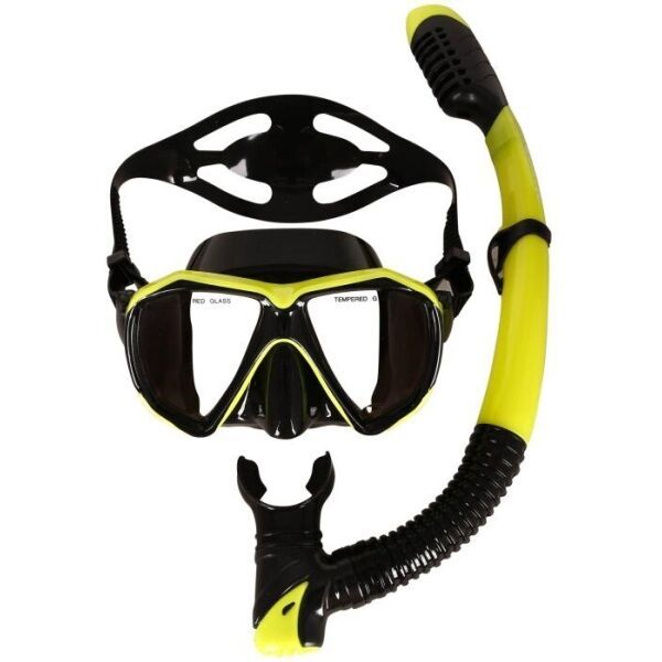 Finnsub Finnsub TRITON SET ADULT Комплект за гмуркане, жълто, размер