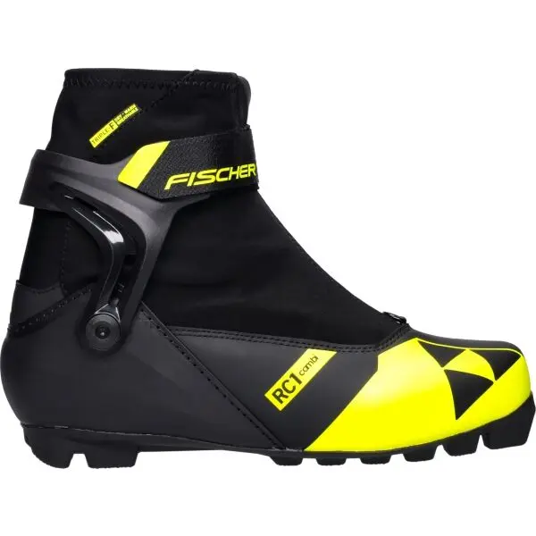 Fischer Fischer RC1 COMBI Мъжки обувки за ски бягане в комбиниран стил, черно, размер