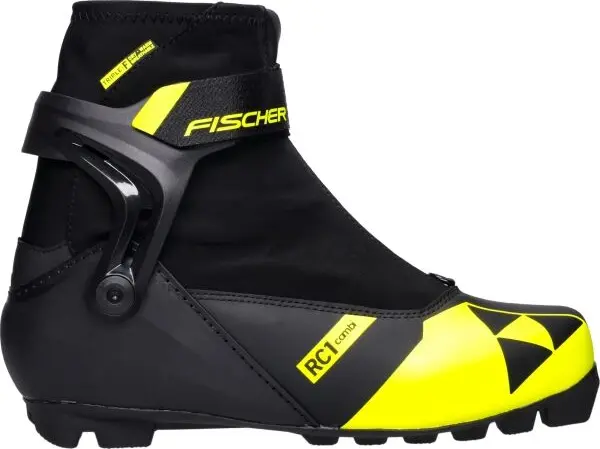 Fischer Fischer RC1 COMBI Мъжки обувки за ски бягане в комбиниран стил, черно, размер