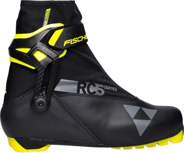 Fischer Fischer RC5 COMBI Мъжки обувки подходящи за комбиниран стил на ски бягане, черно, размер