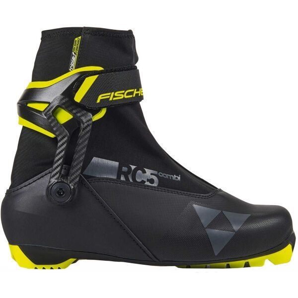Fischer Fischer RC5 COMBI Мъжки обувки подходящи за комбиниран стил на ски бягане, черно, размер