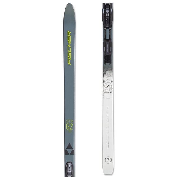 Fischer Fischer SPIDER 62 CROWN XTRALITE + CONTROL STEP-IN Ски за ски бягане nordic cruising, сиво, размер