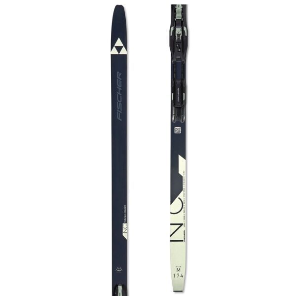 Fischer Fischer TWIN SKIN CRUISER + CONTROL STEP Ски за ски бягане с мохерни ленти, тъмносин, размер