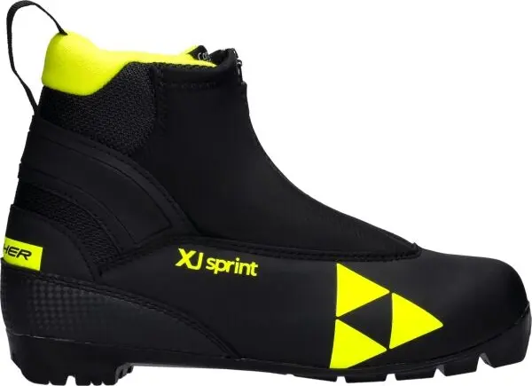 Fischer Fischer XJ SPRINT Юношески  комбинирани обувки за ски бягане, черно, размер