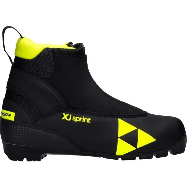Fischer Fischer XJ SPRINT Юношески  комбинирани обувки за ски бягане, черно, размер