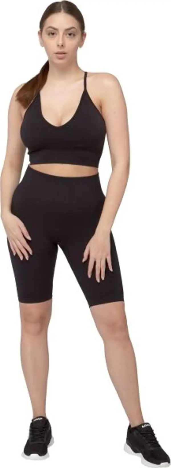 Fitforce Fitforce AREZI Дамски фитнес шорти, черно, размер