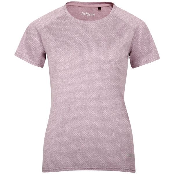 Fitforce Fitforce BLOOKIE Дамска фитнес тениска, лилаво, размер