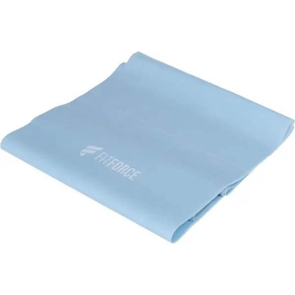 Fitforce Fitforce EXEBAND 250 x 0,025 Ластична фитнес лента, светлосиньо, размер