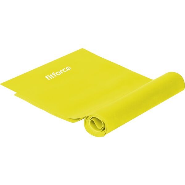 Fitforce Fitforce EXEBAND 250 x 0,025 Ластици за упражнения, жълто, размер