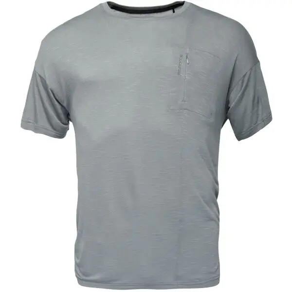 Fitforce Fitforce FALCAO Мъжка фитнес тениска, тъмносиво, размер