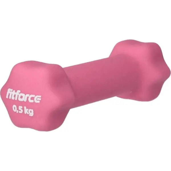 Fitforce Fitforce FDBN 0,5 KG Гира за една ръка, розово, размер 0,5 КГ