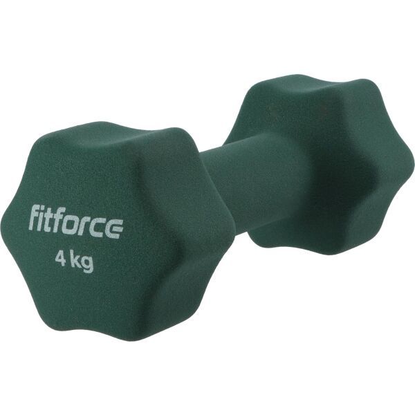 Fitforce Fitforce FDBN 4 KG Гира за една ръка, тъмнозелено, размер