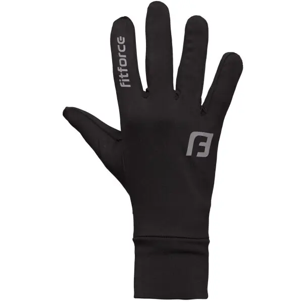 Fitforce Fitforce FEATHER Ръкавици за бягане, черно, размер M/L