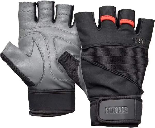 Fitforce Fitforce FERAL Фитнес ръкавици, черно, размер