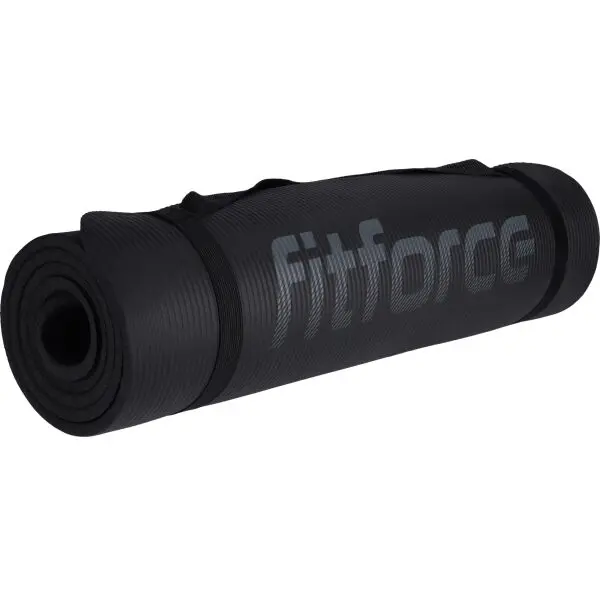 Fitforce Fitforce Fitforce NBR MAT Постелка за йога, черно, размер